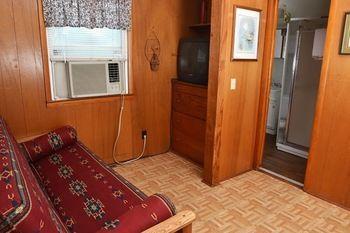 Lucky Horseshoe Cabins Hotel Au Sable Esterno foto